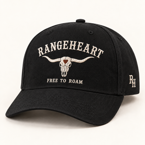 Free to Roam cap in Black / cream