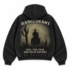 RANGEHEART feel the fear black — back view on white background