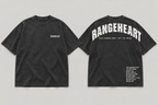 Front and back views of the washed-black Hold the Reins Boxy Tee