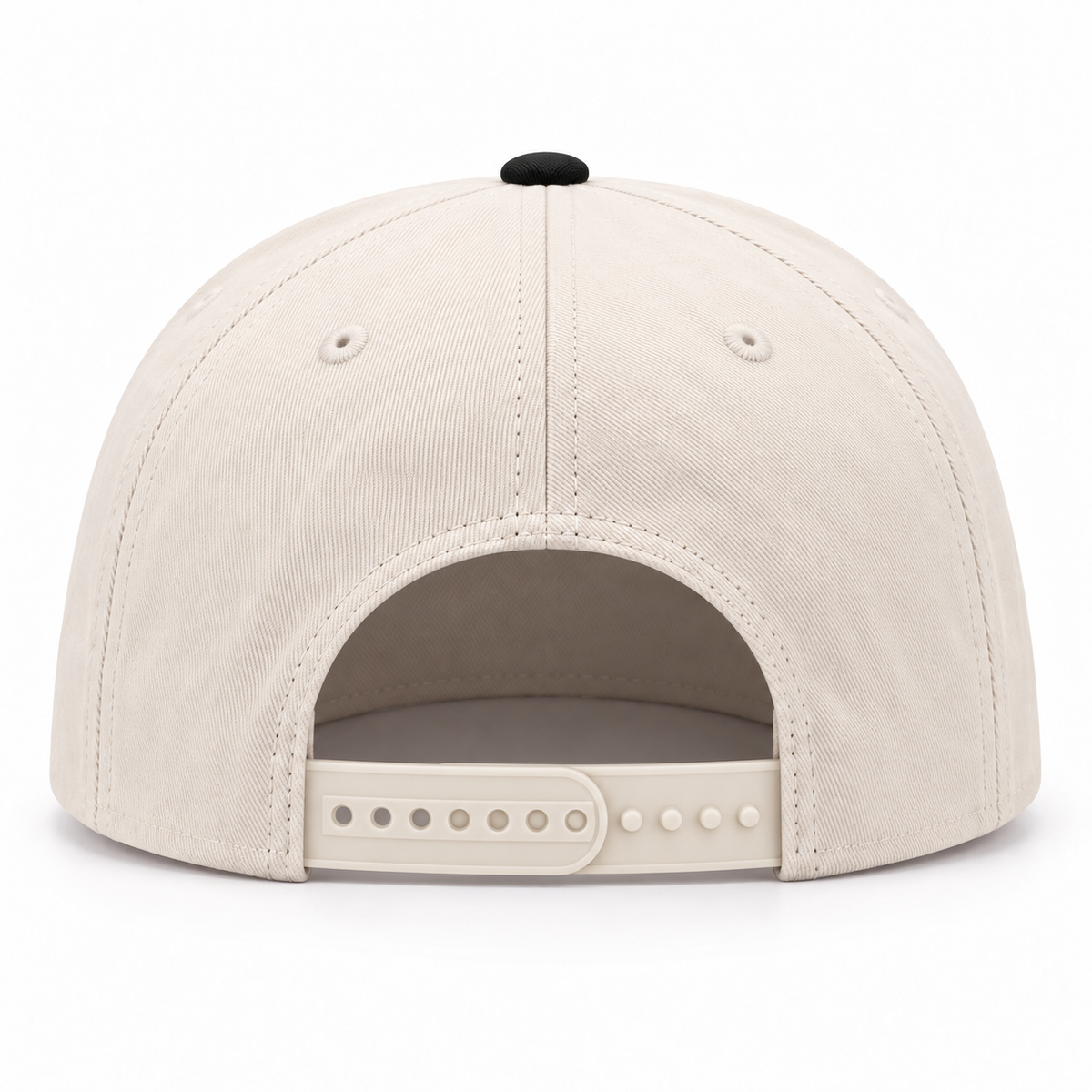 RANGEHEART Cream / Red cap — rear view