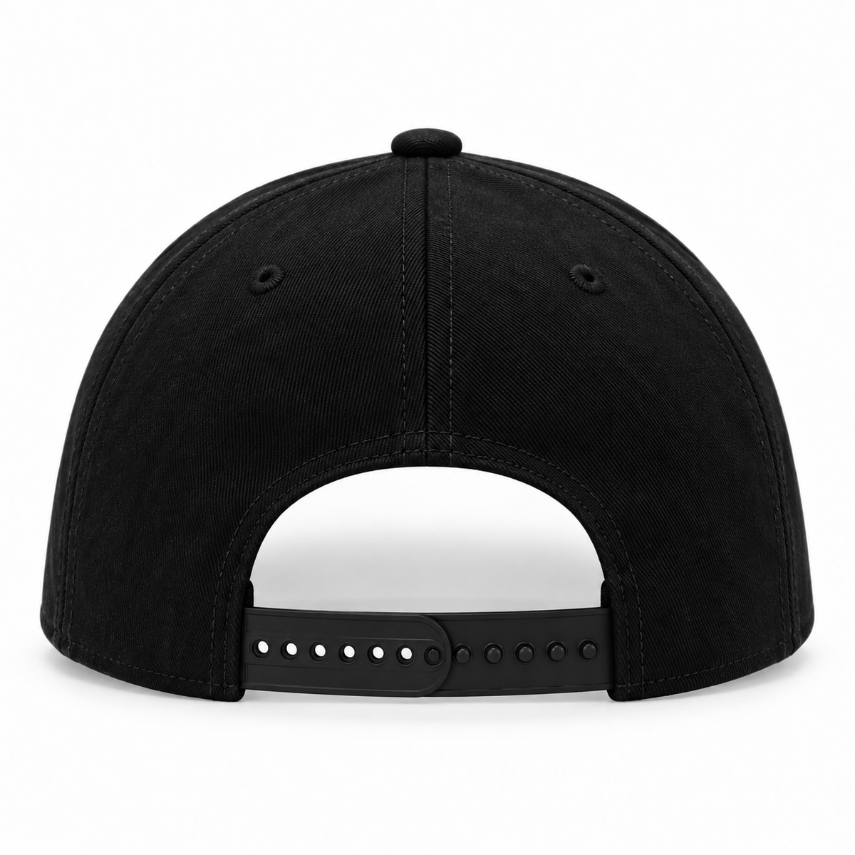 RANGEHEART All Black cap — rear view