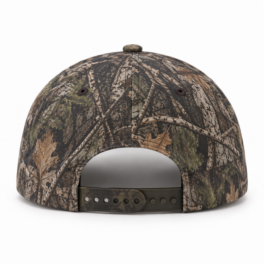 RANGEHEART Woodland Runner cap — rear view