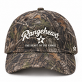 RANGEHEART Woodland runner cap — front view
