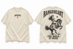 RANGEHEART Yours to Ride Boxy Tee — approved front and back design