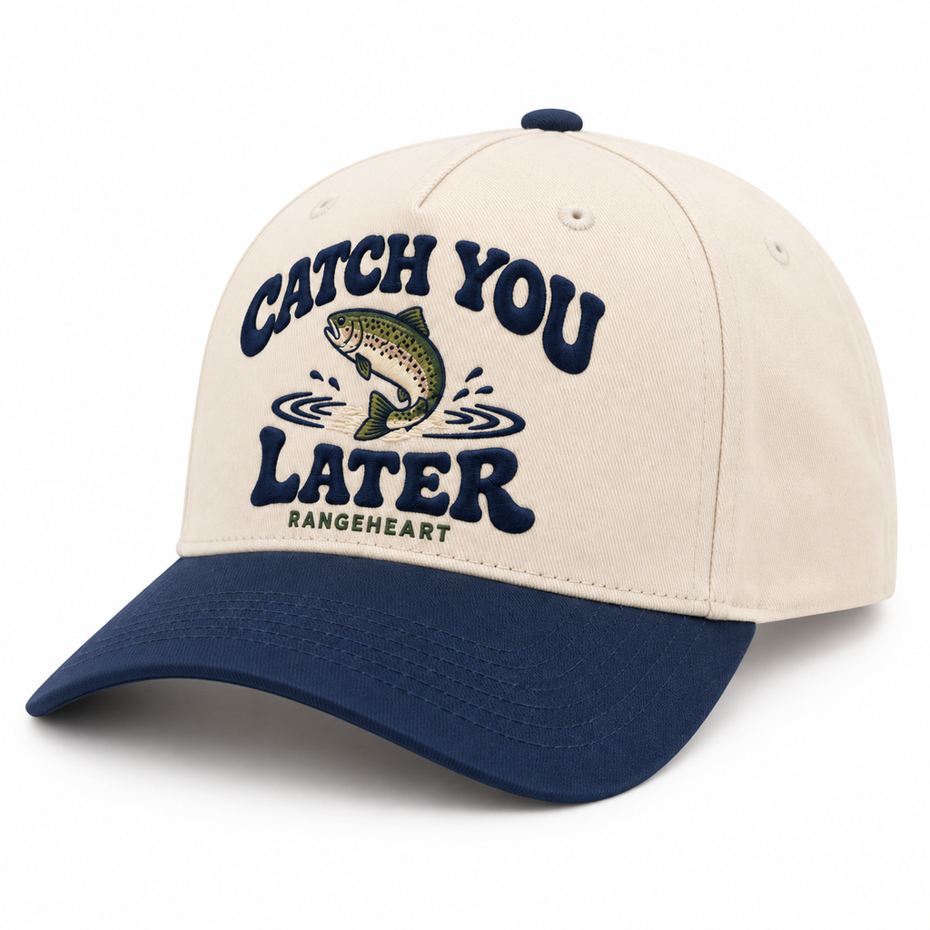 Catch You Later Cap — left three-quarter view