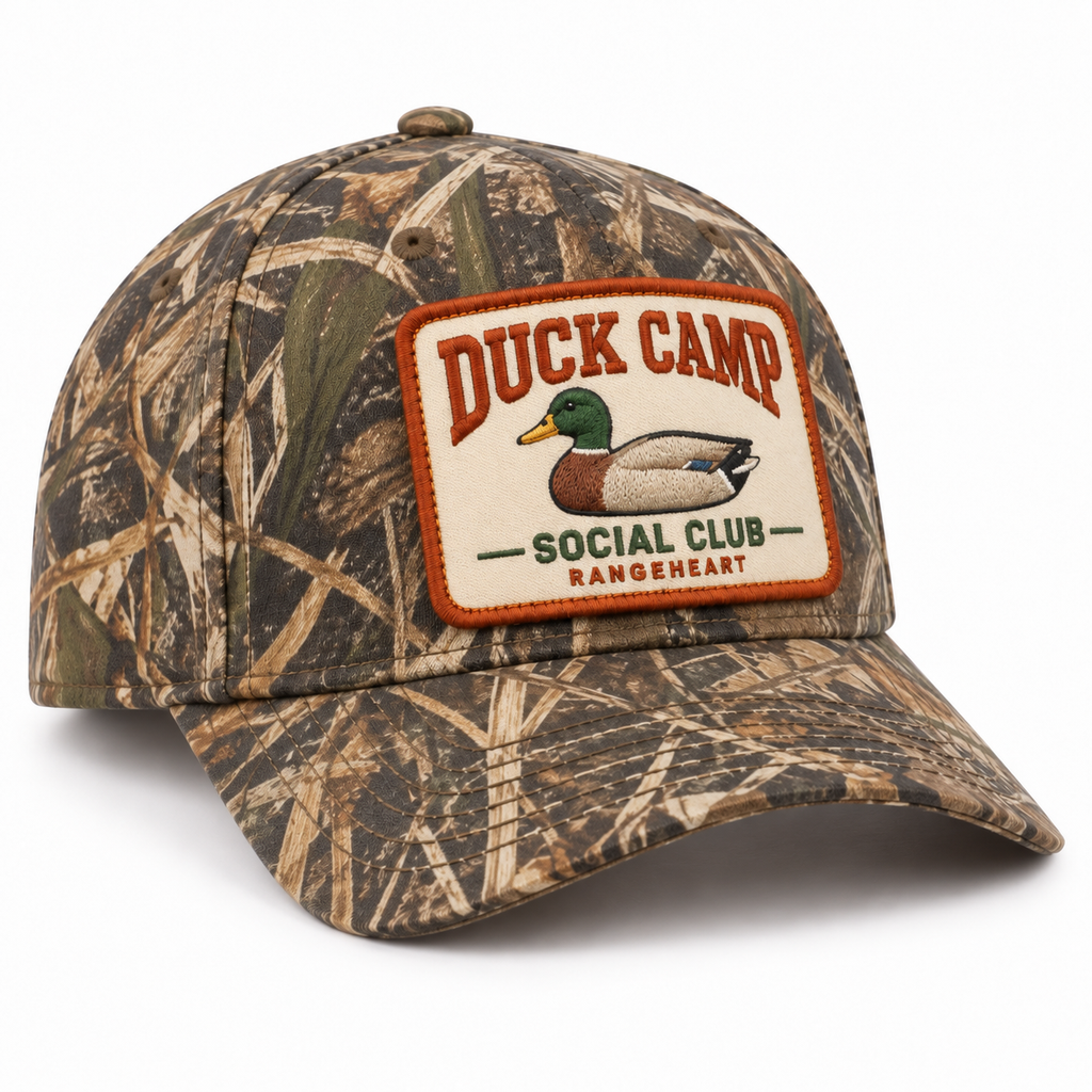 Duck Camp Social Club Cap — right three-quarter view