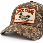 Duck Camp Social Club Cap — brim and crown detail