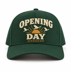 Opening Day baseball cap in Forest green — front view