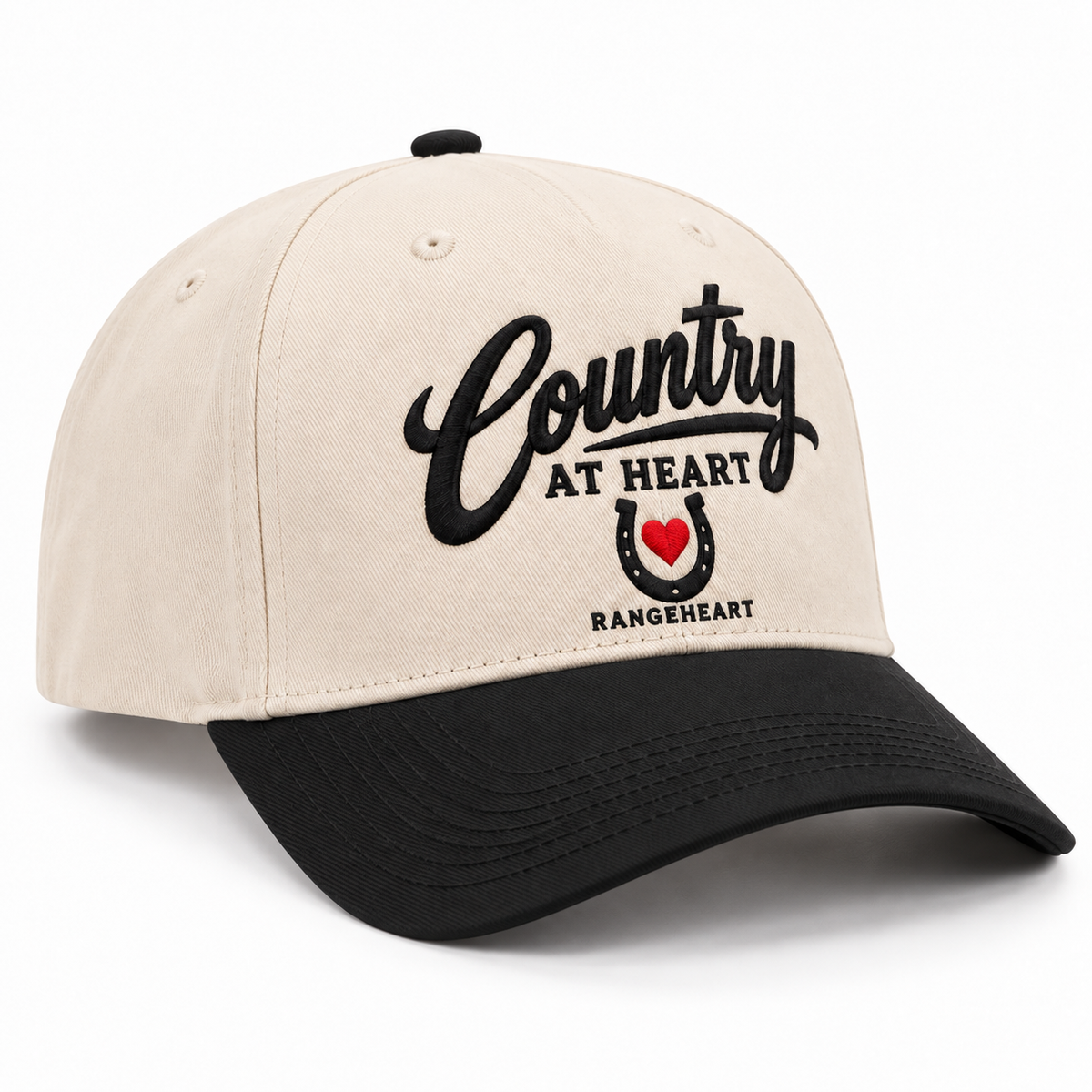Country at Heart Cap — right three-quarter view