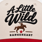 A Little Wild Cap — embroidery detail