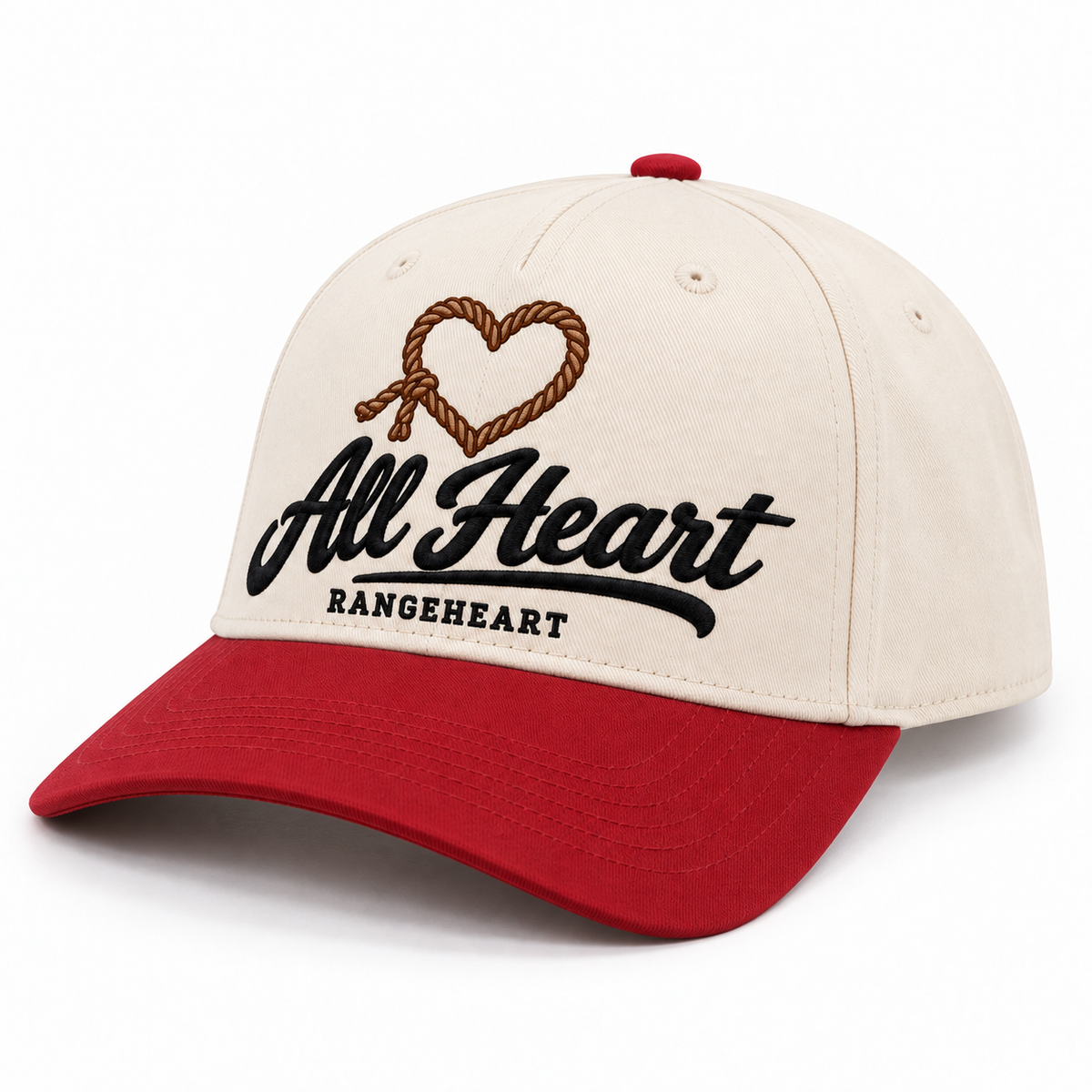 All Heart Cap — left three-quarter view