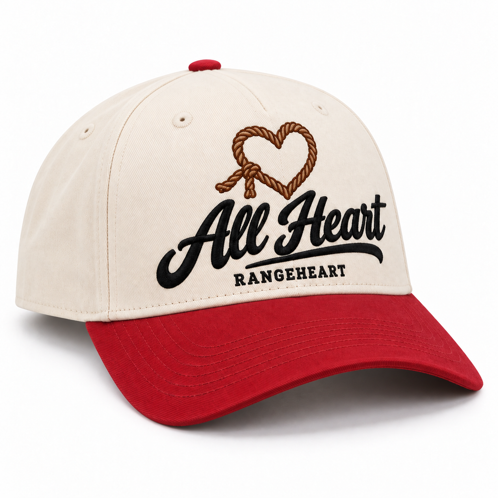 All Heart Cap — right three-quarter view